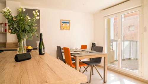 Les Voiles d Azur, Duplex moderne avec vue sur le port et la mer, à 2 minutes des plages - Foto 5