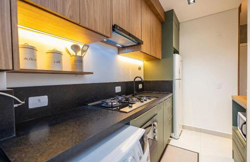 Requinte e Aconchego no EcoVille c/garagem-SOU608B - Foto 44