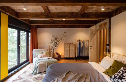 Nowoczesny dom nad jeziorem Zarybinek-Mazury Rybno, z własnym dostępem do linii brzegowej oraz łódką - Foto 26