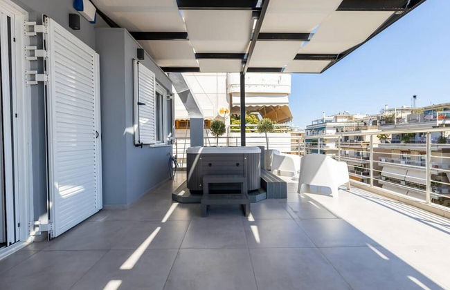 Jacuzzi Lux Penthouse P Faliro - Foto 11