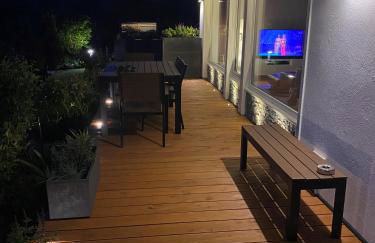 Lina's Ferienwohnungen - zwei moderne FeWos mit Sauna im Haus und fantastischem Ausblick - Foto 43