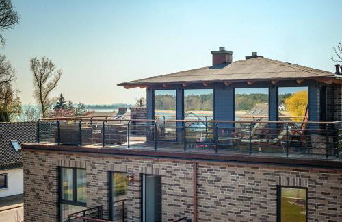 Villa Lotsenhäuser Rügen - Luxus Ferienhaus - 3 Schlafzimmer - Sauna - Dachterrasse mit Boddenblick - Foto 29
