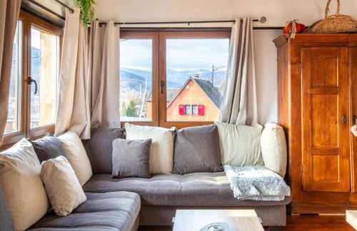 Le Chalet Panoramique Jaccuzi Parking Vue Montagne - Foto 23