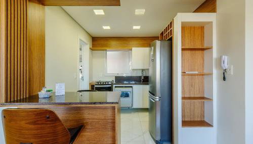 Apartamento de 1 dormitorio, amplio y totalmente equipado, cerca del Parcão. - Foto 5