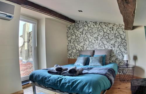 Myzenplace - Duplex 100m2 - Fibre - Cosy et atypique - Centre piéton - Foto 9