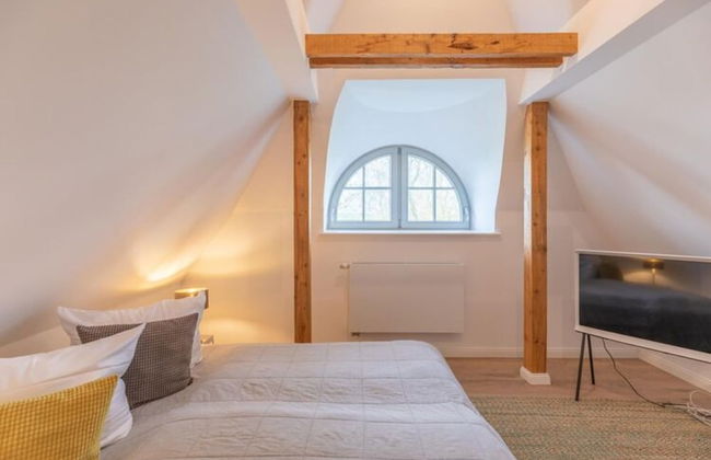 Reetgedecktes Ferienhaus mit Kachelofen - Foto 4