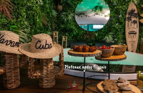 Loft "Havana Spa" Cuba Jacuzzi Sauna Bar à cocktails - Foto 40