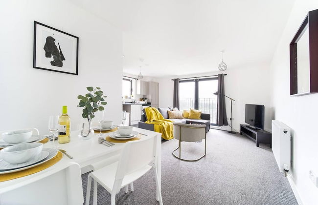Livestay - One Bed Apt, Free Parking, Sleeps 4 - Foto 9