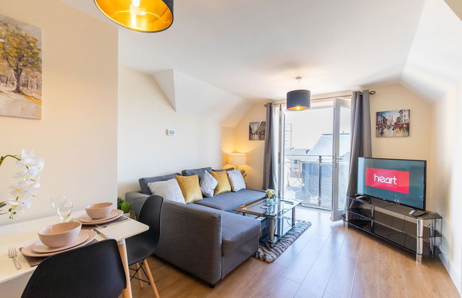 Velvet 1-bedroom Penthouse, Clockhouse, Hoddesdon - Foto 28