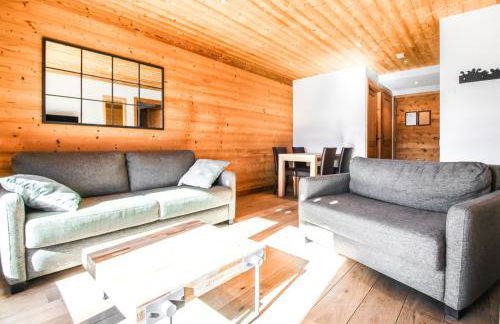 Vue panoramique sur les montagnes plein Sud - T2 Skis aux pieds, Piscine & Spa - Foto 34