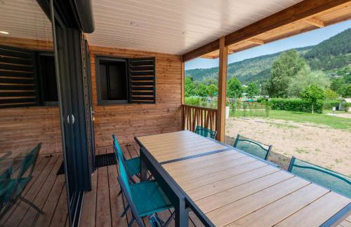 Gîte Chalet 6/8 pers. - Camping Les Berges du Bramont - Foto 40