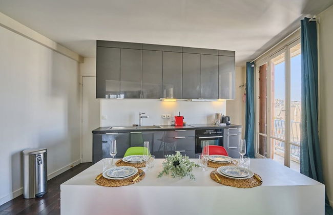 Sublime 2 Bedroom Flat Quai de Seine Eiffel Tower - Foto 9