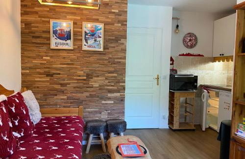 Pied des Pistes, 2 pièces, 6pers, Piscine et Sauna - Foto 4