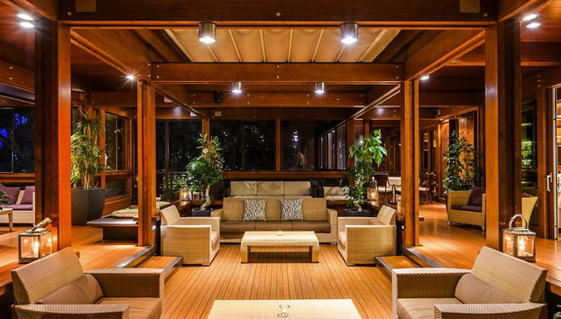 Bungalow in San Vincenzo With Sun Shower - Foto 5, Sala de estar