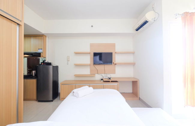 Cozy Minimalist Studio @ Taman Melati Margonda Apartment By Travelio - Foto 3