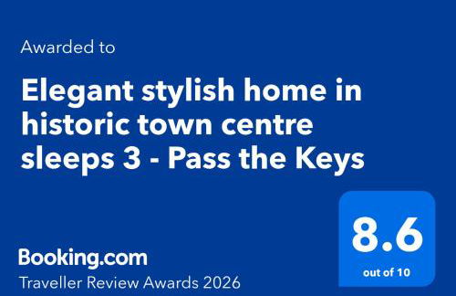 Elegant stylish home in historic town centre sleeps 3 - Pass the Keys - Foto 5
