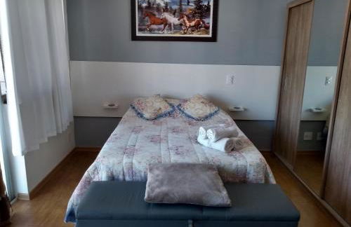 Flat Aconchego, próximo ao centro de Osasco, ar condicionado, academia, piscina, wifi e varanda - Foto 35