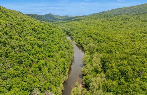 River Walk Cottage - Hot Tub - Pet Friendly - Swing - Screen Porch - River Access - Fire Pit - Wifi - Grill - Deck - King Bed - Foto 47