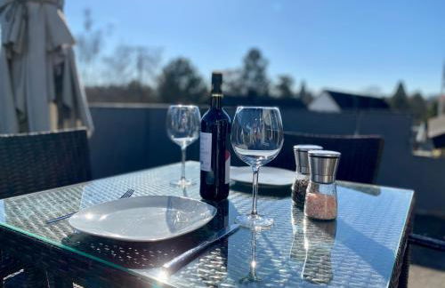 4 Zimmer Apartment, 125 qm, ruhig und zentrumsnah, max 5 Pers, Dachterasse, Garage, 1000 MBit - Foto 3