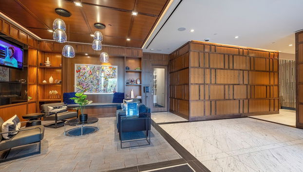 Zona de estar del vestíbulo