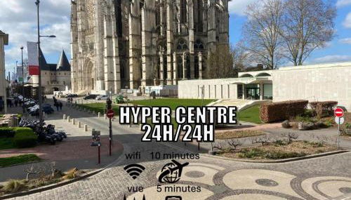 Iago city,appartement spacieux 2 chambres, hyper centre, aéroport et gare à proximité - Foto 3