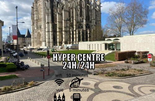 Iago city,appartement spacieux 2 chambres, hyper centre, aéroport et gare à proximité - Foto 3