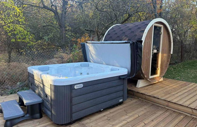 Villa Yarema Mountain Relax With Hot Jacuzzi & Sauna - Foto 31