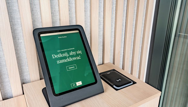 Check-in-/Check-out-Schalter