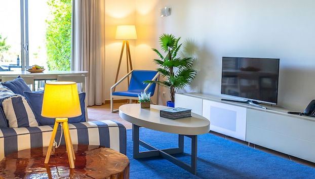 Coin salon dans le hall