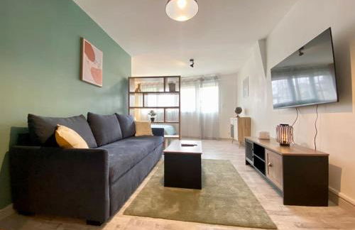 L'Appartement Jebari - Esprit loft Carcassonne proche cité médiéval et aéroport - Foto 27