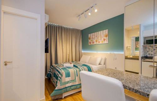 Studio com 1 Cama de Casal e 1 Solteiro - ECO0509 - Foto 5