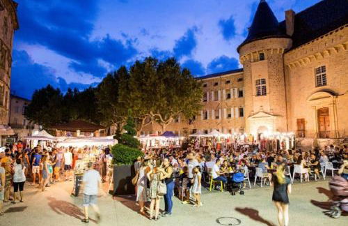 Chalet Le Petit olivier , gite l Echapée Belle Aubenas - Foto 32