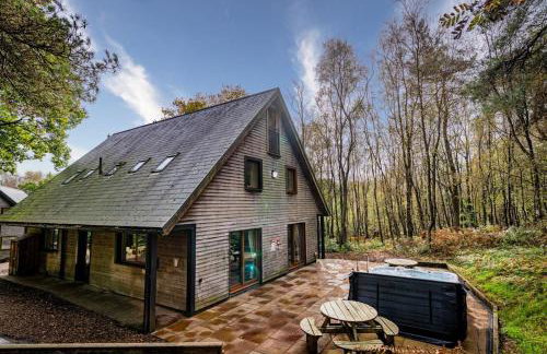 Stanton, woodland lodge with hot tub for 14 - Foto 50