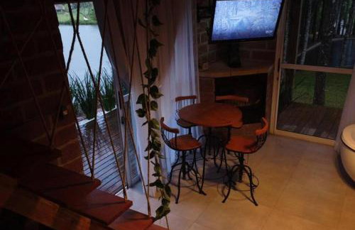 Cabana com lareira, hidro, cavalos e piscina - Foto 9