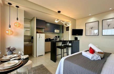 (1305) Studio Moderno e Aconchegante no Calhau - Foto 4