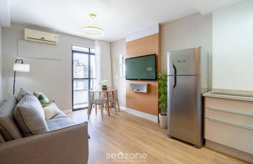 Acomodações completas em prédio com piscina e academia no Centro de Florianópolis - LINs - Photo 1