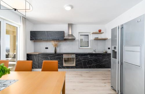 Villa Atopos with heated private pool, 5 bedrooms, Cinema room, panoramic sea views - Foto 31