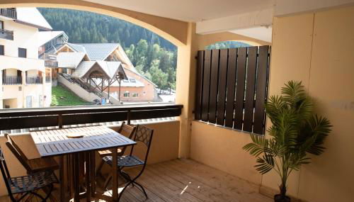 Poutran 2, studio 4 personnes au pied des pistes avec grande terrasse - Photo 2