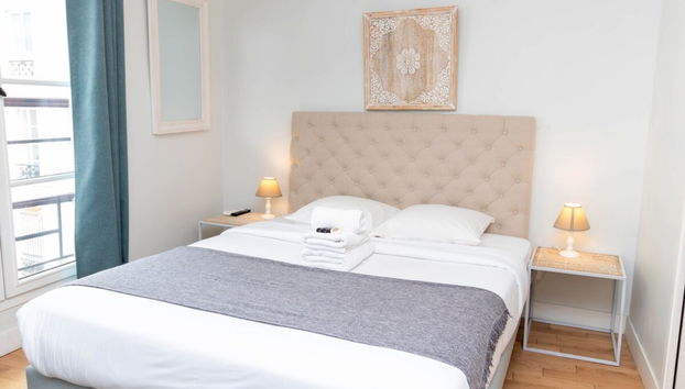 Superb and New Studio in the Center of Paris - Foto 5, Habitación