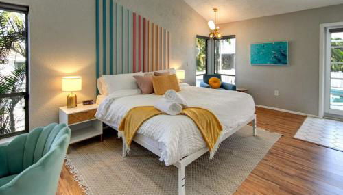 Funky Flamingo 3Kings Beach Gear Hot Tub & Pool - Foto 4