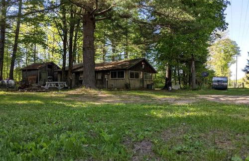 Secluded Rustic Cabin Rental Inside Manistee National Forest in Brethren, Michigan - Foto 6