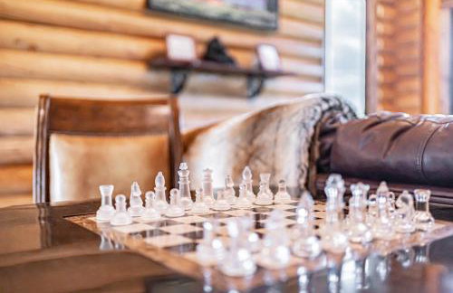 Luxe Teton View Log Cabin Hot Tub Large Groups - Foto 48