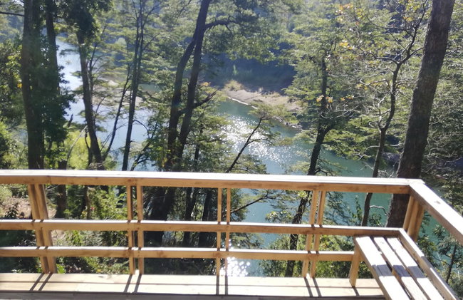 Wonderful Rustic Cabin 2, With Native Logs, on the Banks of the Trancura River - Foto 14