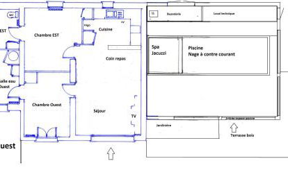 Piscine intérieure Spa privatif, parc arboré 3000 m2, océan et lac - Photo 21