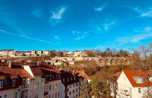 Jugendstil-Altbauwohnung mit Dachterrasse direkt an der Karlsaue - Foto 31