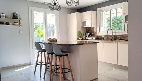 Belle villa avec piscine vue montagne à 10 mn de la mer à Argeles - Foto 3, stove, dishwasher