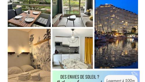 4 pers , 100m de la plage marina baie des anges French Riviera - Foto 2