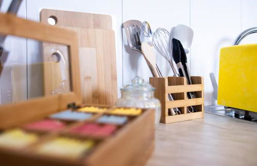 Business Design-Apartment Duisburg - 55qm, Küche & Arbeitsplatz - by Lott Living - Foto 23