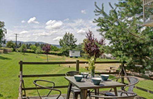 Roulotte pittoresque 4 pers avec animaux admis, draps et ménage inclus - FR-1-496-308 - Foto 12