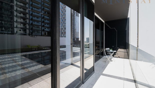 Modern 1BR w Balcony in Business Bay - Foto 2, Habitación